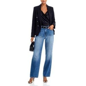 L'AGENCE Jones Ultra High Rise Stovepipe Jeans Size 25 Boyle Wash